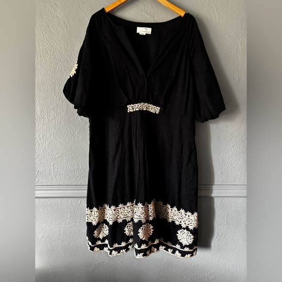 Anthropologie Dresses & Skirts - Anthropologie | Navy Embroidered Boho Dress | XL (Estimated)
